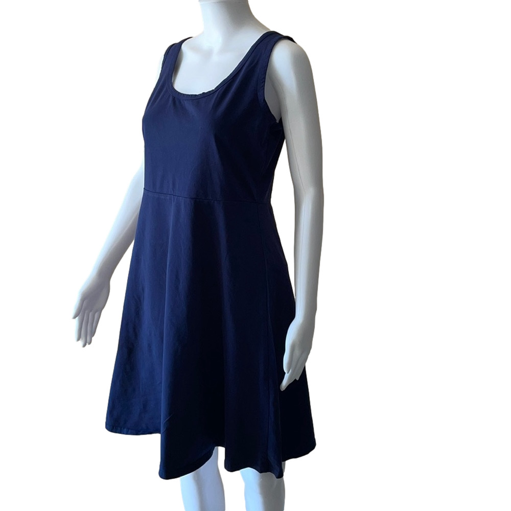 Herou Navy blue a-line dress L New
